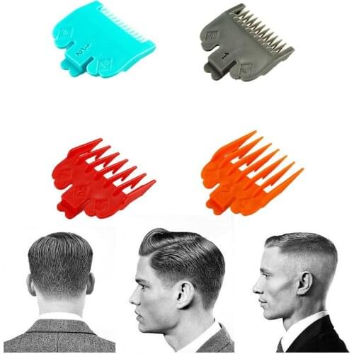 3/10Pcs 1.5-25mm Hair Clipper Limits Combs Guide Attachments Haircutting Tool for Hair push Clipper Guide Attachment New