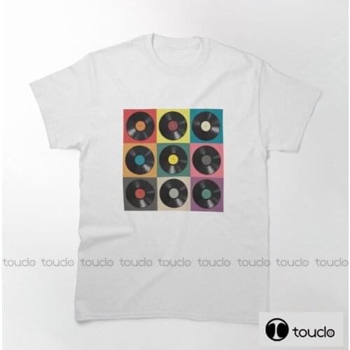 New Vinyl Record 100% Cotton Men T-Shirt Summer Loose Men/Women T Shirt Casual Short Sleeve MenS Anime T-Shirts