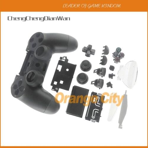 1pc Plastic Housing Shell case with button for Sony Playstation 4 PS4 JDS-050 JDM-050 Wireless Controller Replacement Case Cover