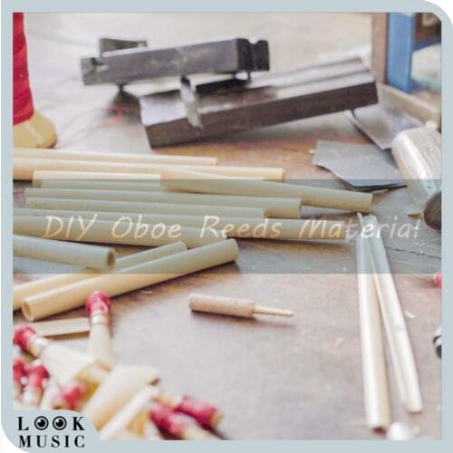 DIY Oboe Reeds Material Handmade Oboe Reeds Cane Gouged Folded Corks Base Selected Raw Materials Oboe Accessories