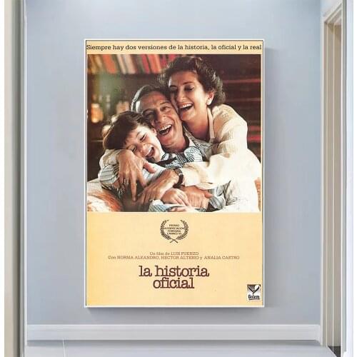 V0881 The Official Story (2) Vintage Classic Movie Wall Silk Cloth HD Poster Art Home Decoration Gift