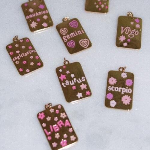 YYOJ Women's Pendants Zodiac Signs