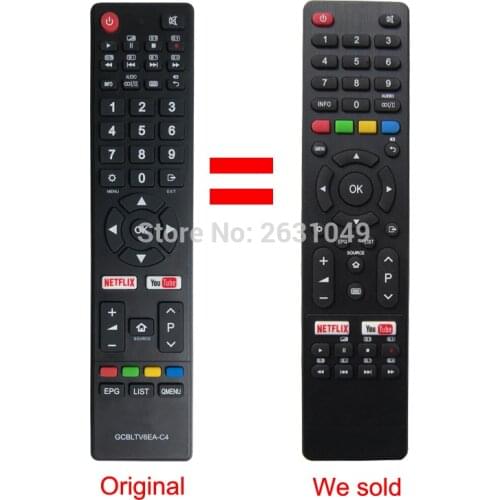 Replacement Remote Control GCBLTV6EA-C4 for CHIQ TVs U75G8 U70G8 U65G6 U58E7 U55G7 U55G6 U50G6