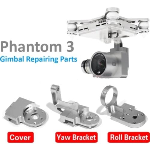 For Phantom 3 Professional Advanced Yaw Bracket Roll Bracket Cover Cap DIY Replacement for DJI Phantom 3 Pro & Adv