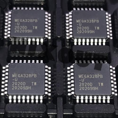 10PCS~50PCS/LOT 100%NEW Original ATMEGA328PB-AU MEGA328PB ATMEGA328 ATMEGA328P MEGA328PB-UQFP