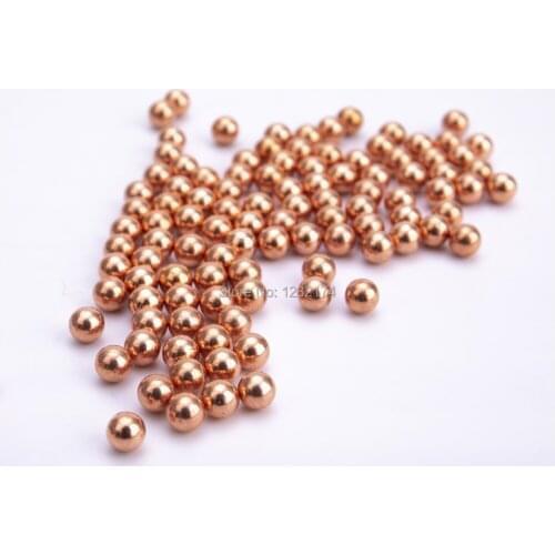 7# 0.1inch 2.54mm Copper Plated BB balls hunting balls slingshot balls bearing balls 14900PCS/KG