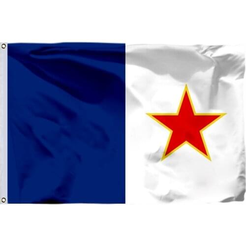 Front De Libération Du Quebec Li Flag 90x150cm 3x5ft 120g 100D Polyester Free Shipping Canadian Provinces 60x90cm 21x14cm Banner