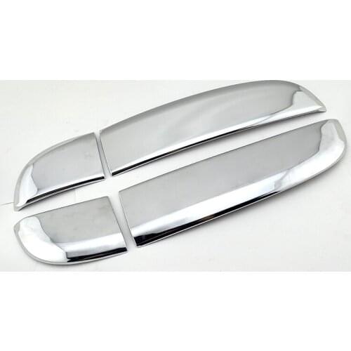 A pair car exterior front chrome side air vent outlet cover trim Side Fender Shark shell caps for Jaguar XF XFR X250 08-11