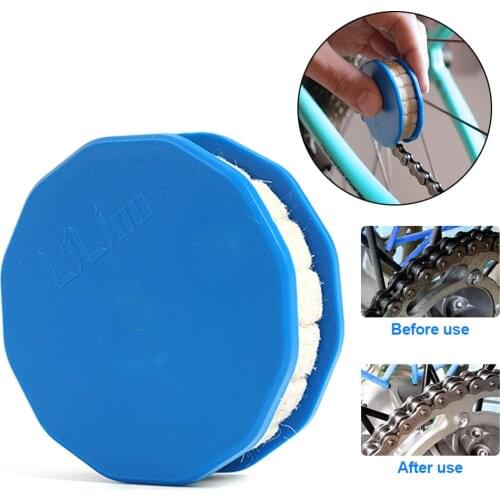 Bicycle Roller Chain Oiler Lubrication Cycling Gear Roller Cleaner Lubricant Bicycle Chain Repair Tools Bike Chain Cleaning Tool