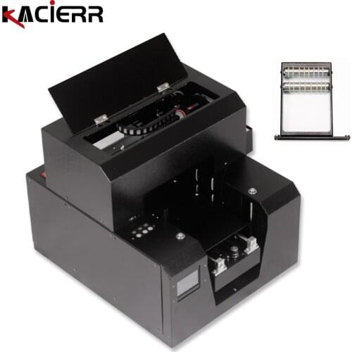 Inkjet printer high-efficiency printing fully automatic UV printer A4 removable shell continuous ink supply with five-color ink