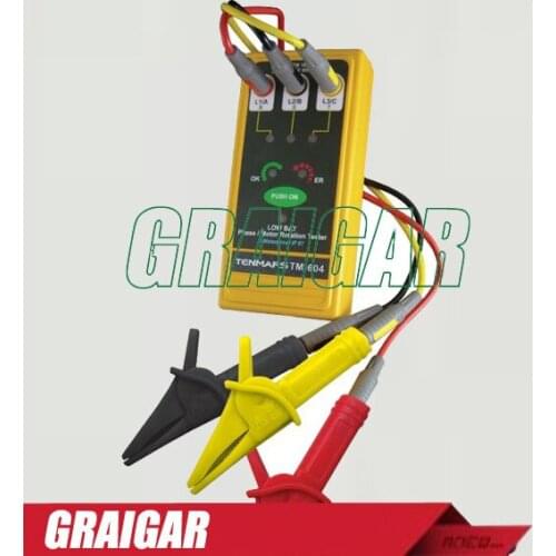 Tenmars TM-604 3 Phase/ Motor Rotation 45V AC up to 600V AC