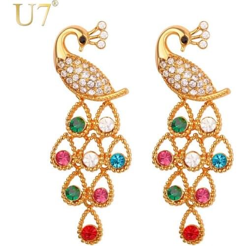 Этнические серьги U7 China At AliExpress