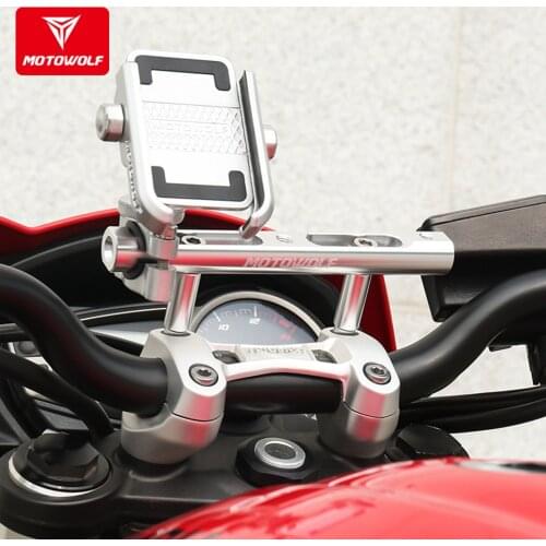 Universal Motorcycle Leading Handlebar Crossbar Riding Aluminum Alloy 22mm Bracket Extension Rod For Yamaha Honda Benelli KTM