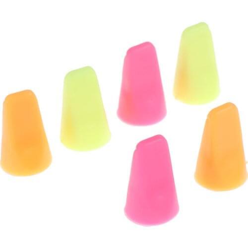 6pcs Knitting Needles Point Protectors Needle Tip Stopper Cover Accessories For Knitting Sewing Tools Mixed Colors