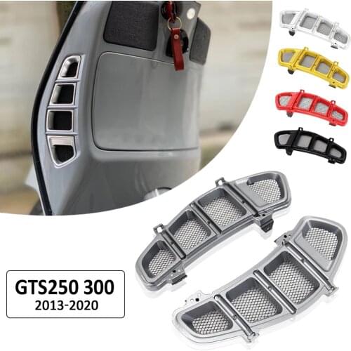 GTS300 GTS250 Motorcycle Radiator Guard Grille Protector Bezel Cover For VESPA GTS 250 300 2013-2020 2014 2015 2016 2017 2018 19