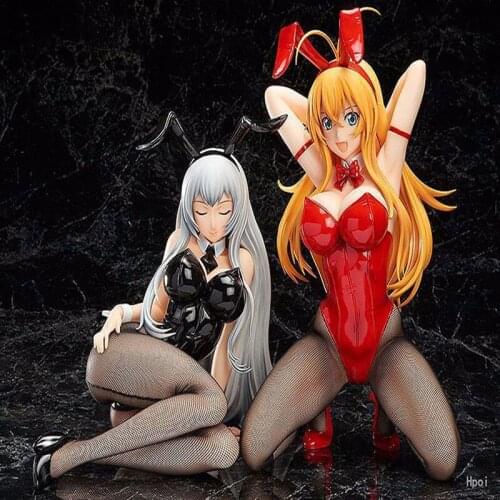 1/4 Anime Ikkitousen sonsaku hakufu chyouun shiryuu Bunny Girl sexy Girl PVC Action Figures toys Anime figure Toys gifts