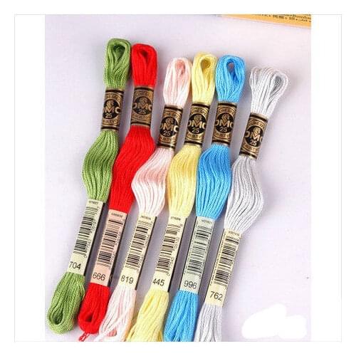 1Lot=20Pcs Free Shipping Embroidery Cross Stitch Floss Yarn Thread---Choose Colors From 447 Colors---Similar With DMC Color