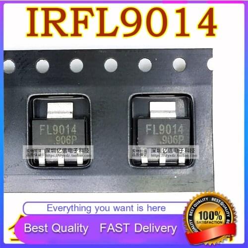 10Pcs/Lot New Original IRFL9014TR L9014 IRFL9014 SOT-223 PACKAGE Field Effect Tube Good Quality