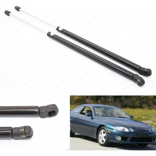 2pcs Front Hood Bonnet Auto Gas Spring Struts Ascensor de apoyo Fits for Lexus SC300 SC400 Coupe 1992-1998 1999 2000 22.56 inch