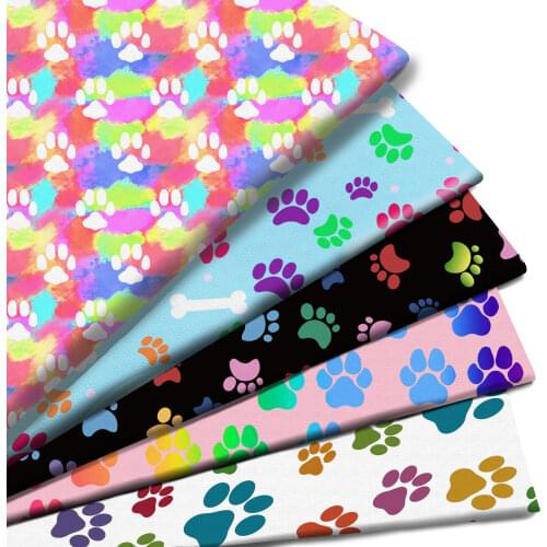 David accessories 50*145cm Animal Cat Polyester & Cotton Fabric Tissue Kids Bedding Home textile for Sewing Cloth Quilt,c13072