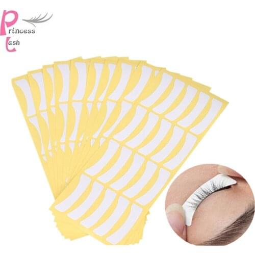 500 pairs/pack false eyelash extension practice paper stickers under eye pads patches eyelash extension supplies lashes tools