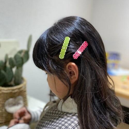 Mi Dairy Brand Seventy two colors hair clips for girls Simplicity lovely barrettes Package Children hair ornament