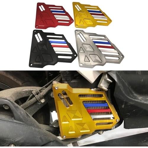 Motorcycle CNC Aluminum Water Tank Radiator Cover Modified Accessories For YAMAHA NVX 155 125 AEROX 155 125 NMAX 155 2015-2019