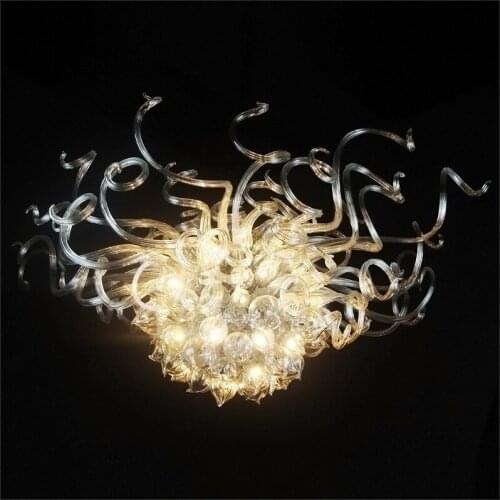 Hotel Big French Vintage Chandelier Top Design Colored Handmade Light Decoration Lamp