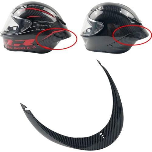 Carbon fiber appearance Motorcycle Rear trim helmet spoiler case for AGV Pista GP RR