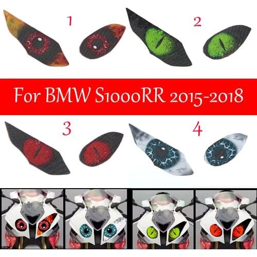 For BMW S 1000 RR S1000RR S1000 2015 2016 2017 2018 Motorcycle Headlight Protection Stickers Light Transmission Headlamp Lamp