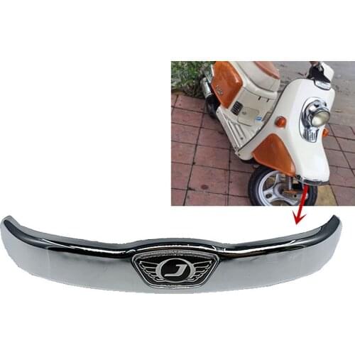 For HONDA Julio AF52 Motorcycle scooter chorme front decoration plating Decorative badge Front lip cover