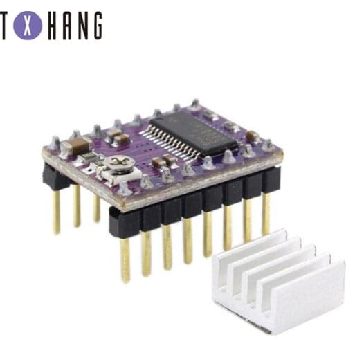 DRV8825 DC Stepper MOTOR DRIVER MODULE board with HeatSink 3D Printers Parts motor controller for ramps 1.4 diy electronics