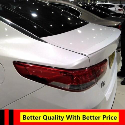 UBUYUWANTFor Kia Optima K5 2016-2019 Rear Trunk Lip Spoiler ABS Material Primer Color Car Tail Wing Decoration For Kia Optima K5