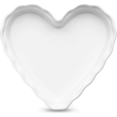 GÜRAL PORCELAIN HEART OVEN CONTAINER