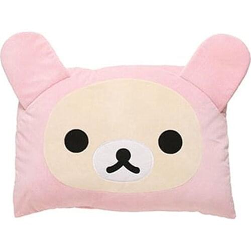 New Cartoon Rilakkuma Korilakkuma Plush Face Pillow Cushion Big 50CM Kids Girls Boys Stuffed Toys For Children Christmas Gifts