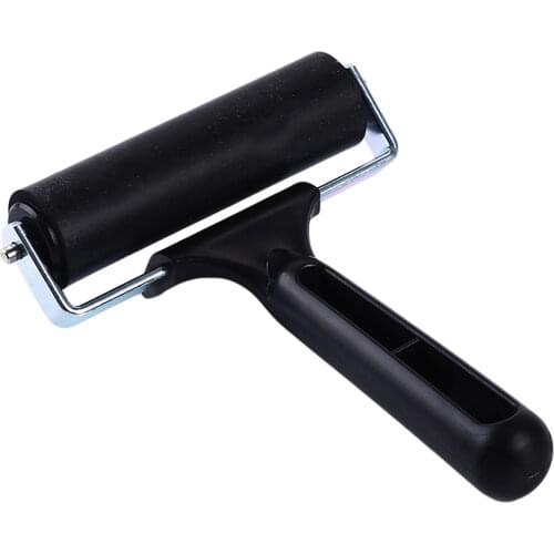New Paint Roller Rubber Roller For Printmaking Wallpapers Stamping Gluing Rubber Roller Printing Ink Lino Artists Art Craft Tool