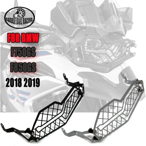 Motorcycle Stainless Steel Front Headlight Grille Guard Cover Protector Fits For BMW F850GS F750GS F 850 GS F 750 GS 2018 2019