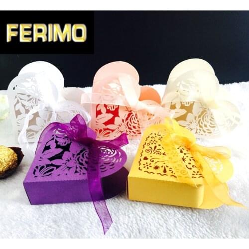 Gift Boxes Favor Boxes Candy Boxes Wedding Favor Gift Candy Box Hollow Butterfly Gift Box Party Clear Cupcake Favor Boxes