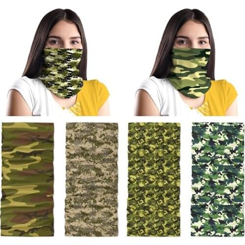 Camping Hiking Scarves Cycling Sports Bandana Riding Headwear Men Women Anti-Uv Scarf Unisex Neck Tube 3D Printing Magic Scarf