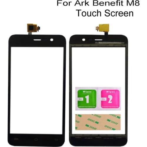 Touch Mobile For Ark Benefit M8 Touch Screen Digitizer Panel Sensor TouchScreen Tools 3M Glue Wipes Touch
