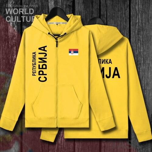 Serbia Serbian Serbs SRB Srbija mens fleeces hoodies winter jerseys men jackets and coats clothes nation country sweatshirt new