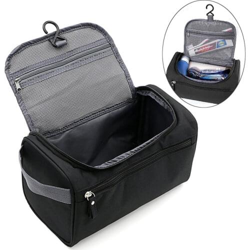 Zipper Man Women Waterproof Makeup Bag Cosmetic Bag Beauty Case Make Up Organizer Toiletry Bag Kits Storage Travel Wash Pouch