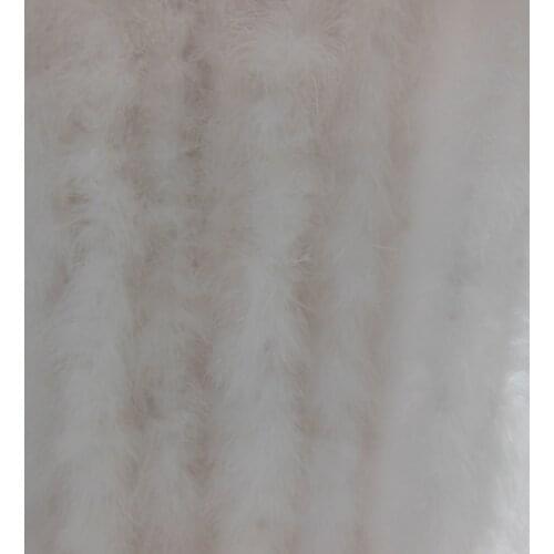 10pcs Party feather fashion article white turkey slices feather Christmas tree decorations feather boa decorations accessories