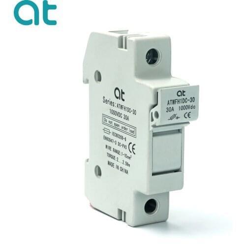 10pcs/lot Solar PV Fuse Holders suitable for 10*38mm PV fuse Fuse Link with LED Indicator light for solar system protection