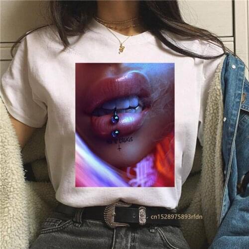 2021 Girl Funny T Shirt Women Harajuku Summer Graphic Tees Female 90s Kawaii T-shirt Clothes,Drop Shipping