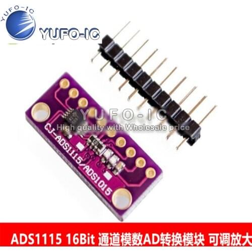 ADS1115 16Bit ADC 4 Channel Channel analog AD conversion module adjustable Amplification