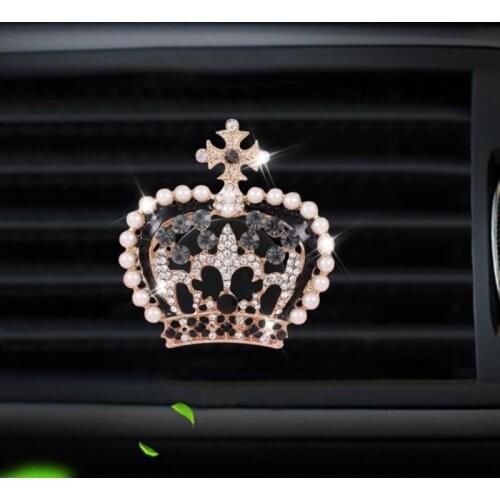 NEW Crown car air freshener perfume bottle diffuser in the car auto Air conditioner outlet vent air Perfume clip