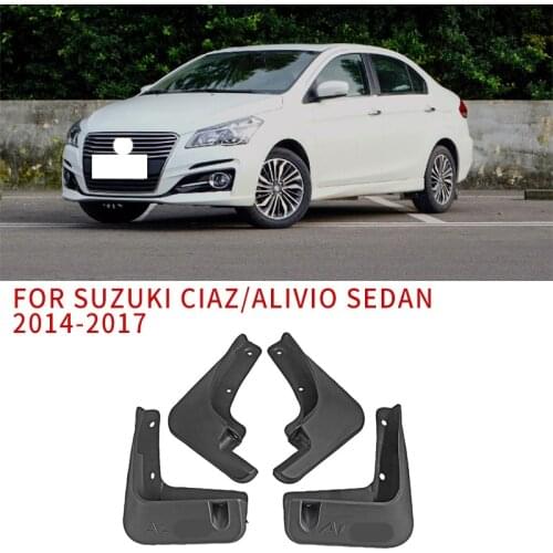 For Suzuki Ciaz / Alivio Sedan 2014-2017 Car Mudguard Front Rear Fender Accessories