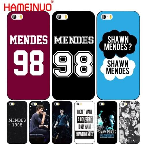 HAMEINUO shawn mendes 98 cell phone Cover case for iphone 6 4 4s 5 5s SE 5c 6 6s 7 8 plus case for iphone 7 X