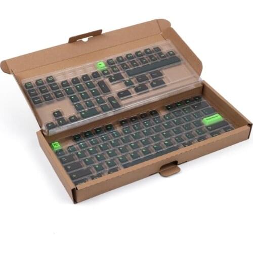 2 Layers Package Box For OEM Cherry XDA Profile 135 150 Keys Mechanical Keyboard Key Caps Blister Paper Keycap Storage Boxes